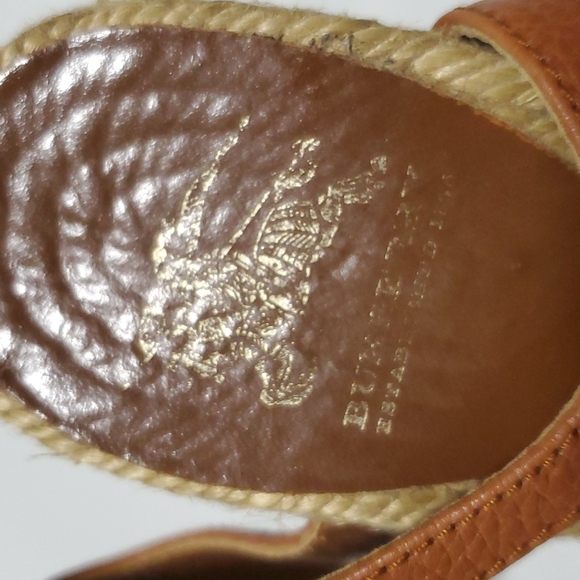 Burberry Women's Summed Wedge Sandals - Picture 9 of 9